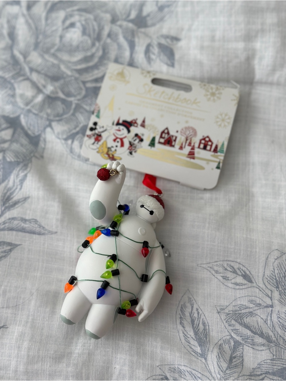 Disney Baymax Christmas Sketchbook Ornament